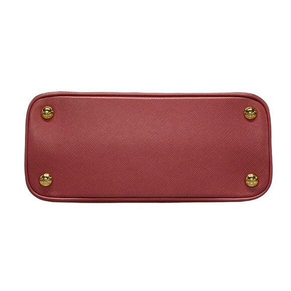 Auth PRADA - Pink Saffiano Leather Handbag - Picture 15 of 16